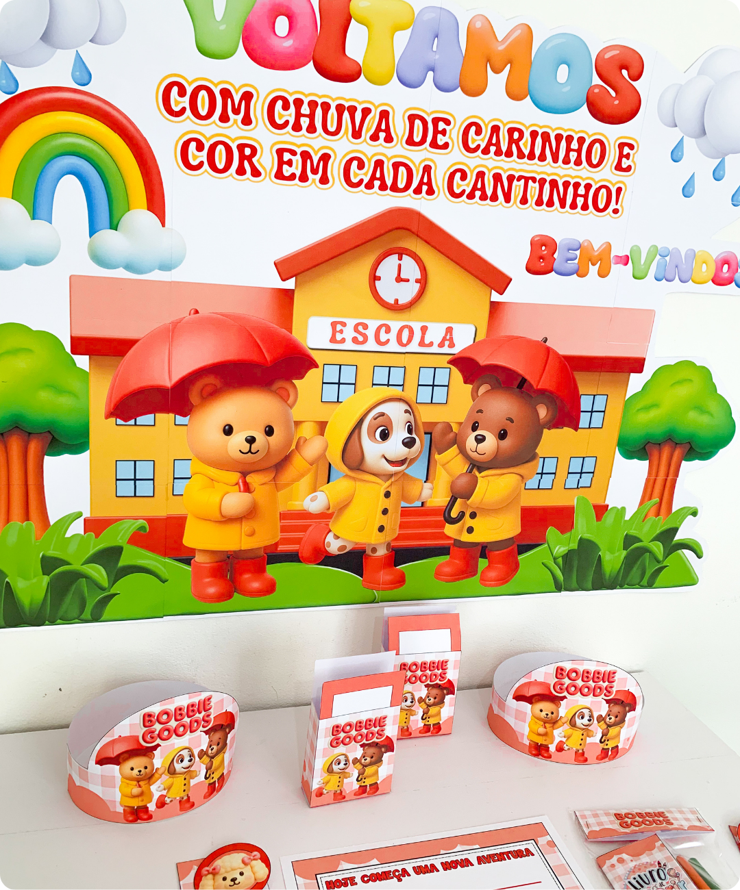 Lembrancinhas de volta às aulas para imprimir – Bobbie Goods — amostra 1: Uma recepção preparada para a chegada da turma