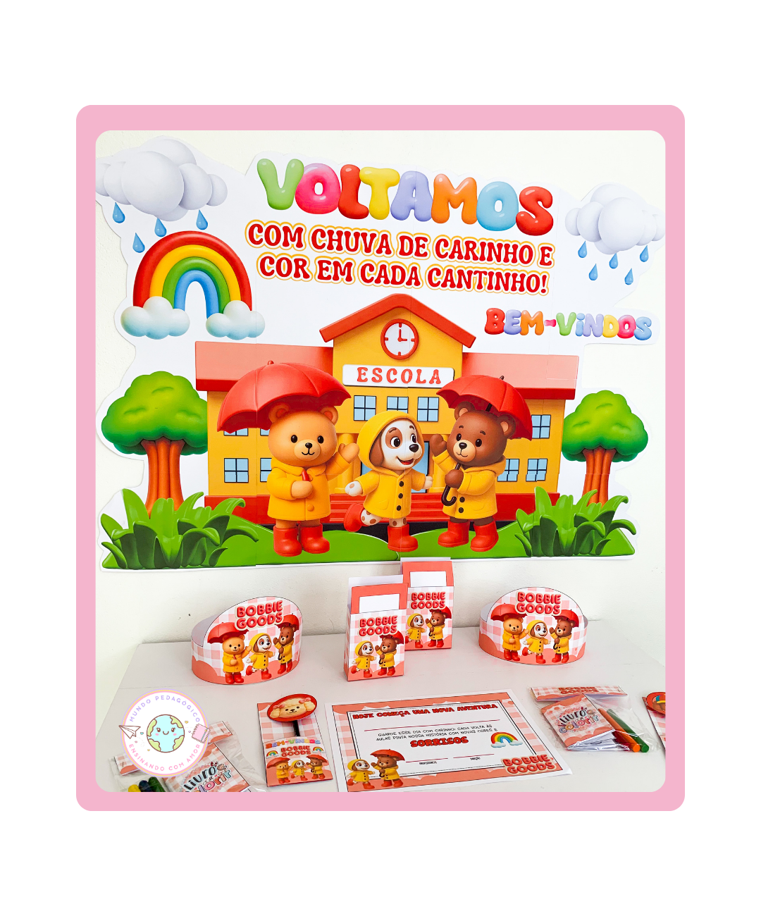 Lembrancinhas de volta às aulas para imprimir – Bobbie Goods — Atividades para Todas as séries: Prepare a recepção da turma…