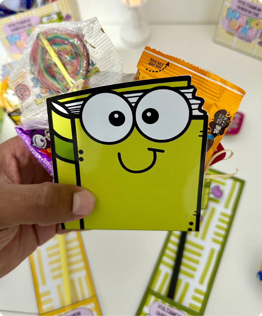 Lembrancinhas de volta às aulas para imprimir: Infantil e Anos Iniciais — amostra 5: Prepare a recepção da turma com…