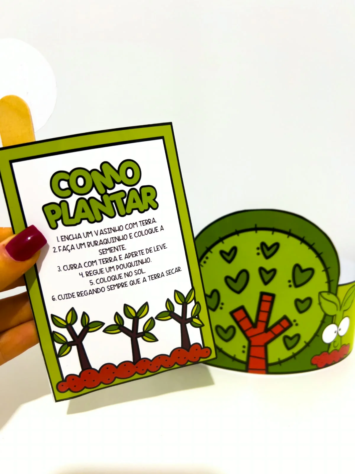 Lembrancinhas Dia da Árvore ideal para trabalhar educação infantil. — amostra 1: Lembrancinhas Dia da Árvore Essas…