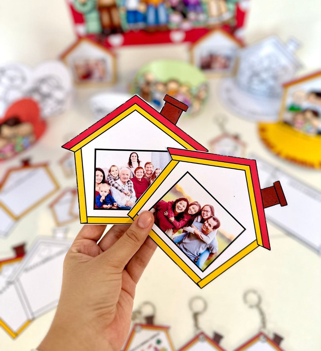 Lembrancinhas Dia da Família: Kit em PDF com Moldura — capa do material