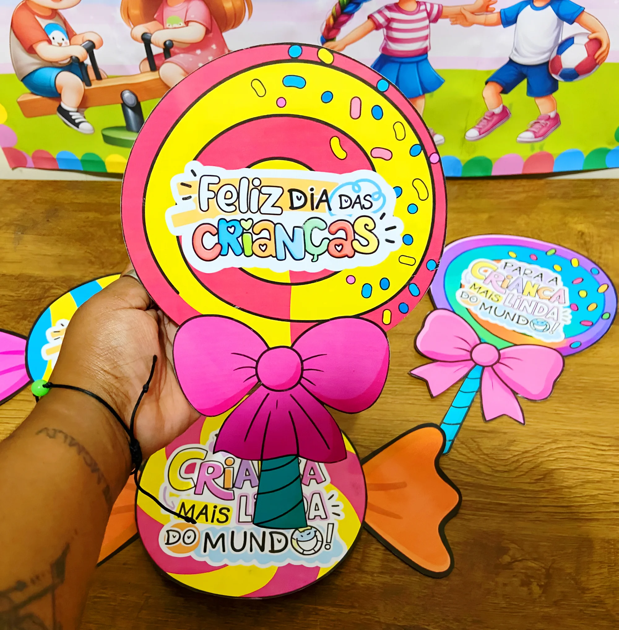 Lembrancinhas Dia das Crianças com Doces – para Imprimir em PDF — Alfabetização para Educação Infantil: Ideal para…