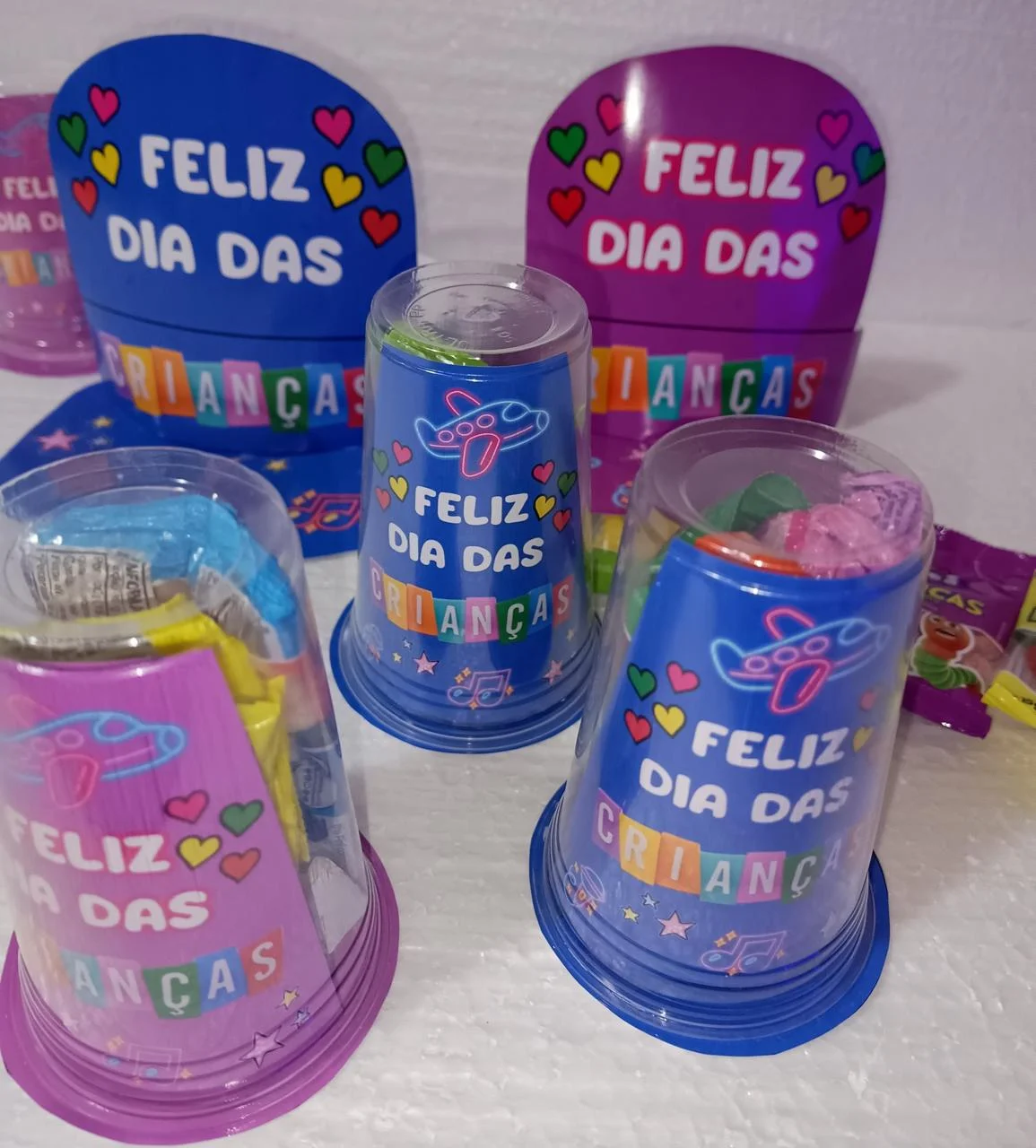 LEMBRANCINHAS DIA DAS CRIANÇAS! TUDO PRONTO PARA IMPRIMIR. — capa do material