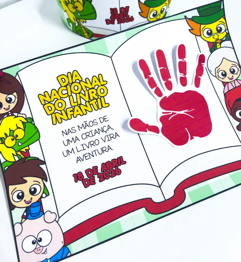 Lembrancinhas Dia do Livro Infantil: Atividade e Coroa em PDF — amostra 4: Para quem é indicado
