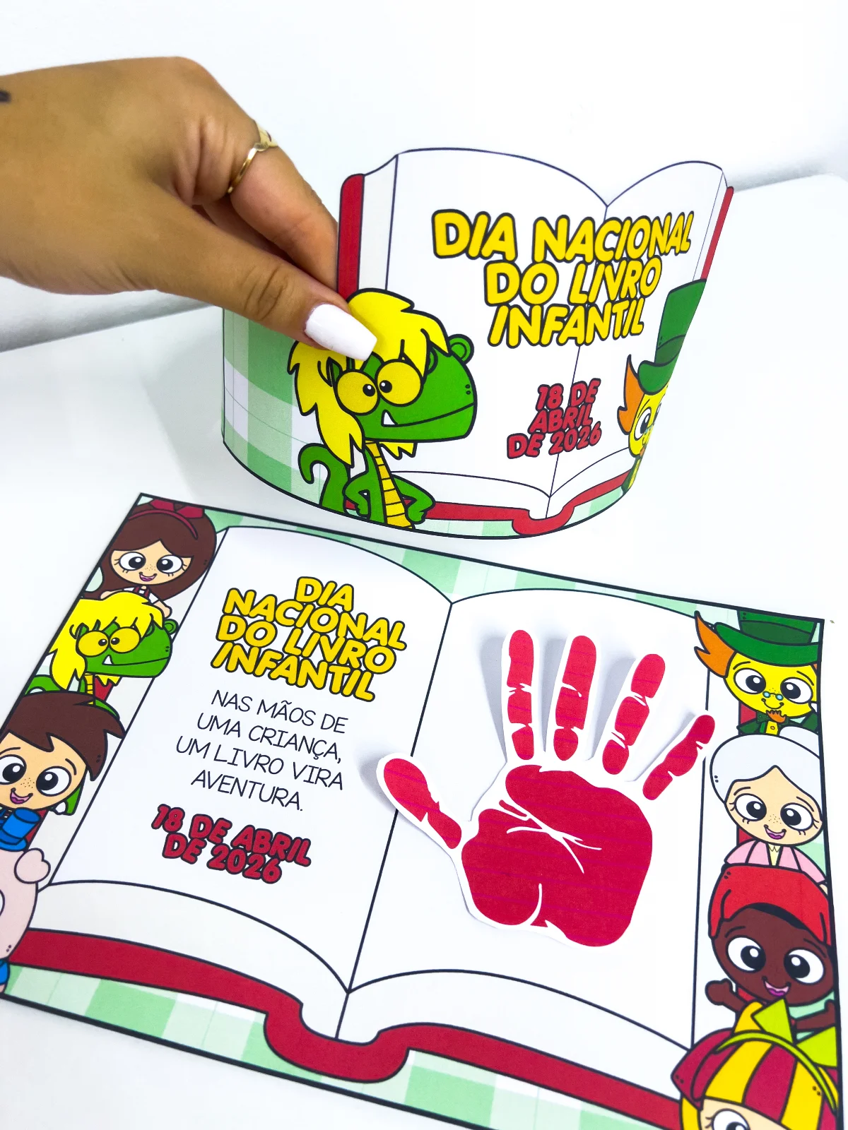 Lembrancinhas Dia do Livro Sítio do Picapau Amarelo — amostra 1: Um material pedagógico simples e encantador para celebrar…