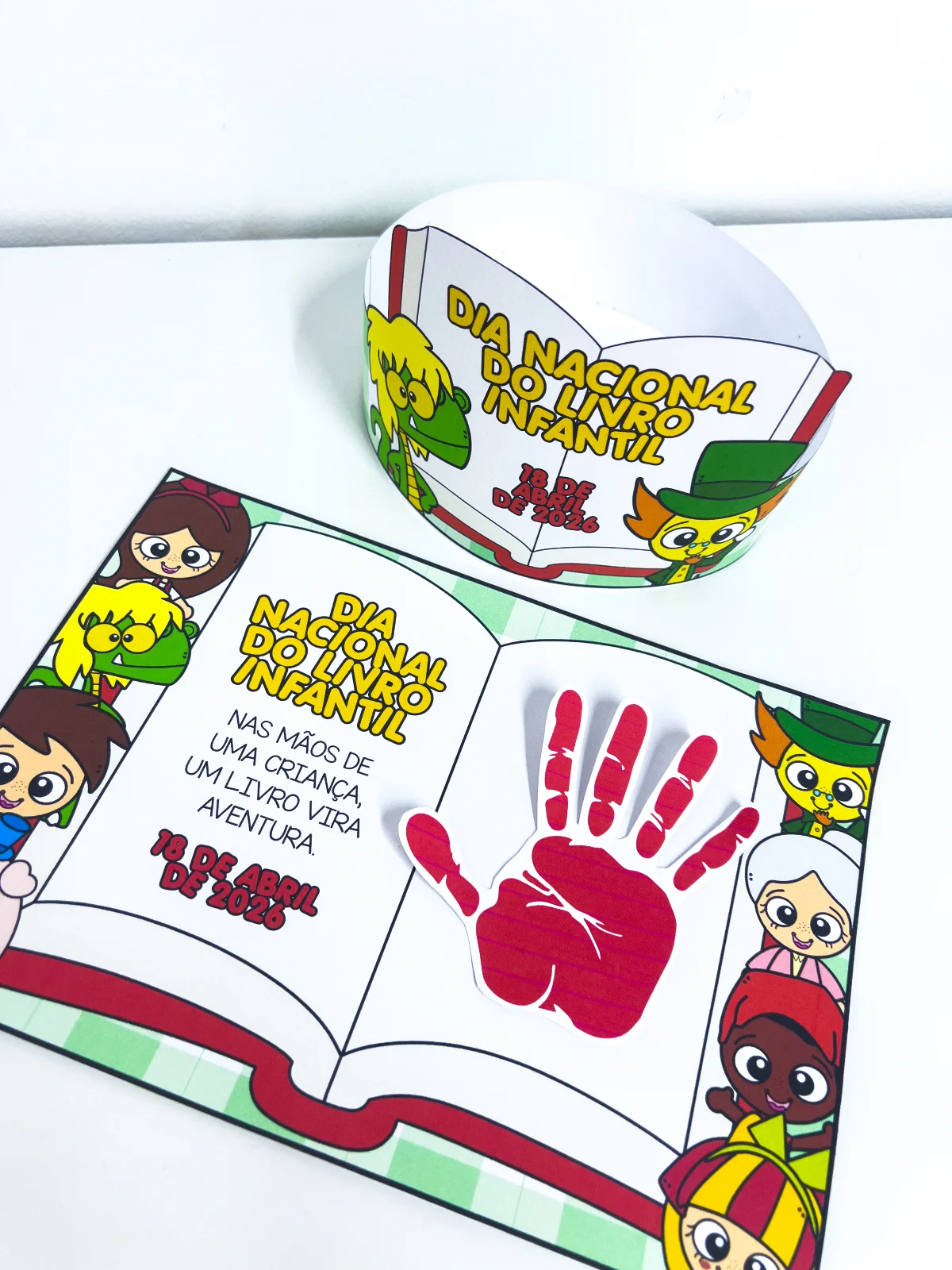 Lembrancinhas Dia do Livro Sítio do Picapau Amarelo — amostra 2: Um material pedagógico simples e encantador para celebrar…