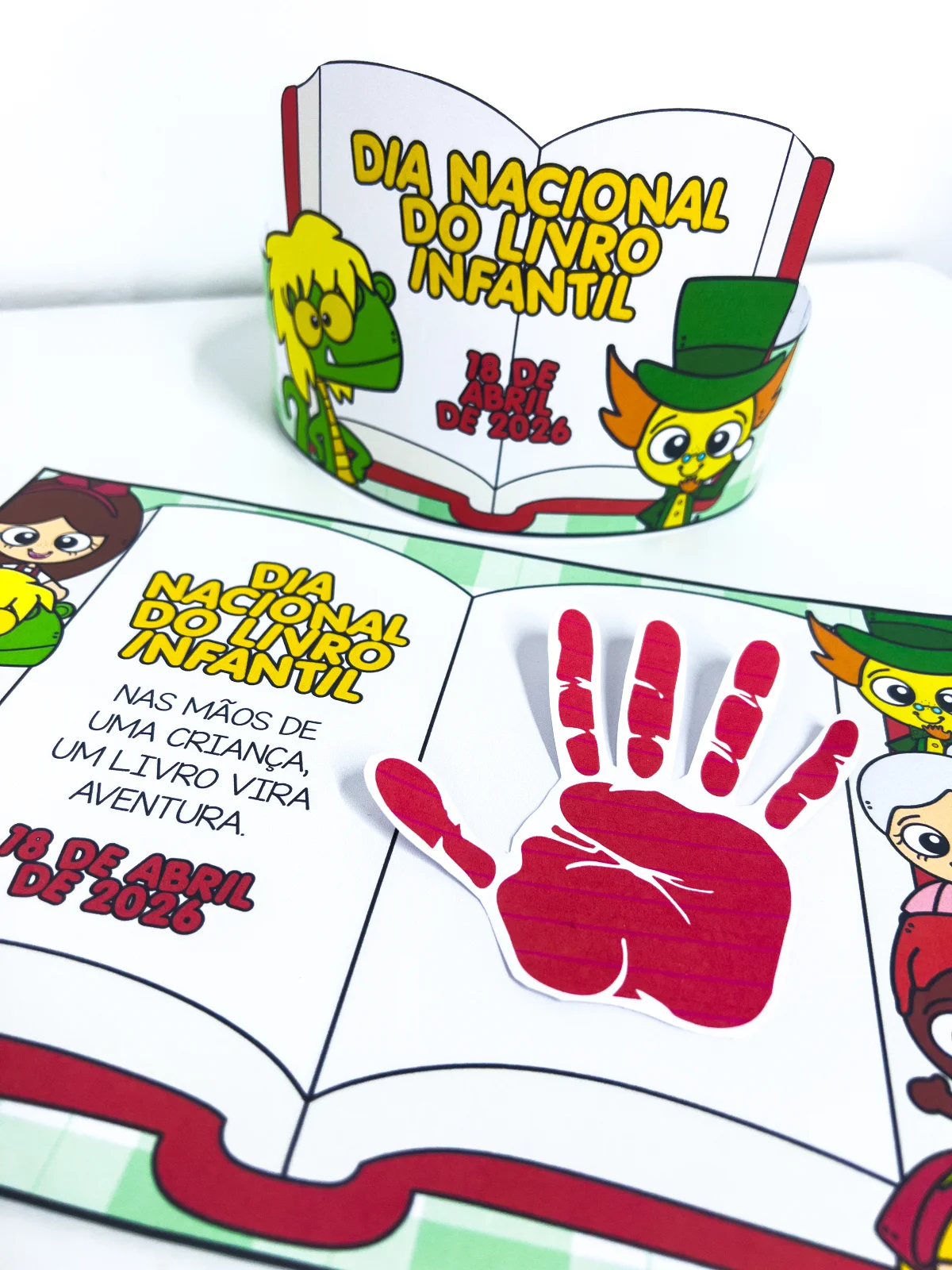 Lembrancinhas Dia do Livro Sítio do Picapau Amarelo — amostra 3: Um material pedagógico simples e encantador para celebrar…