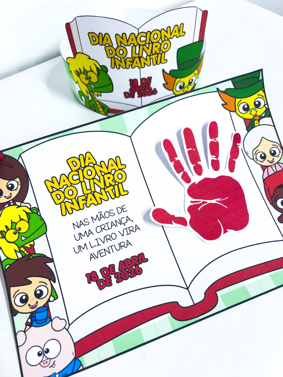 Lembrancinhas Dia do Livro Sítio do Picapau Amarelo — amostra 4: Um material pedagógico simples e encantador para celebrar…