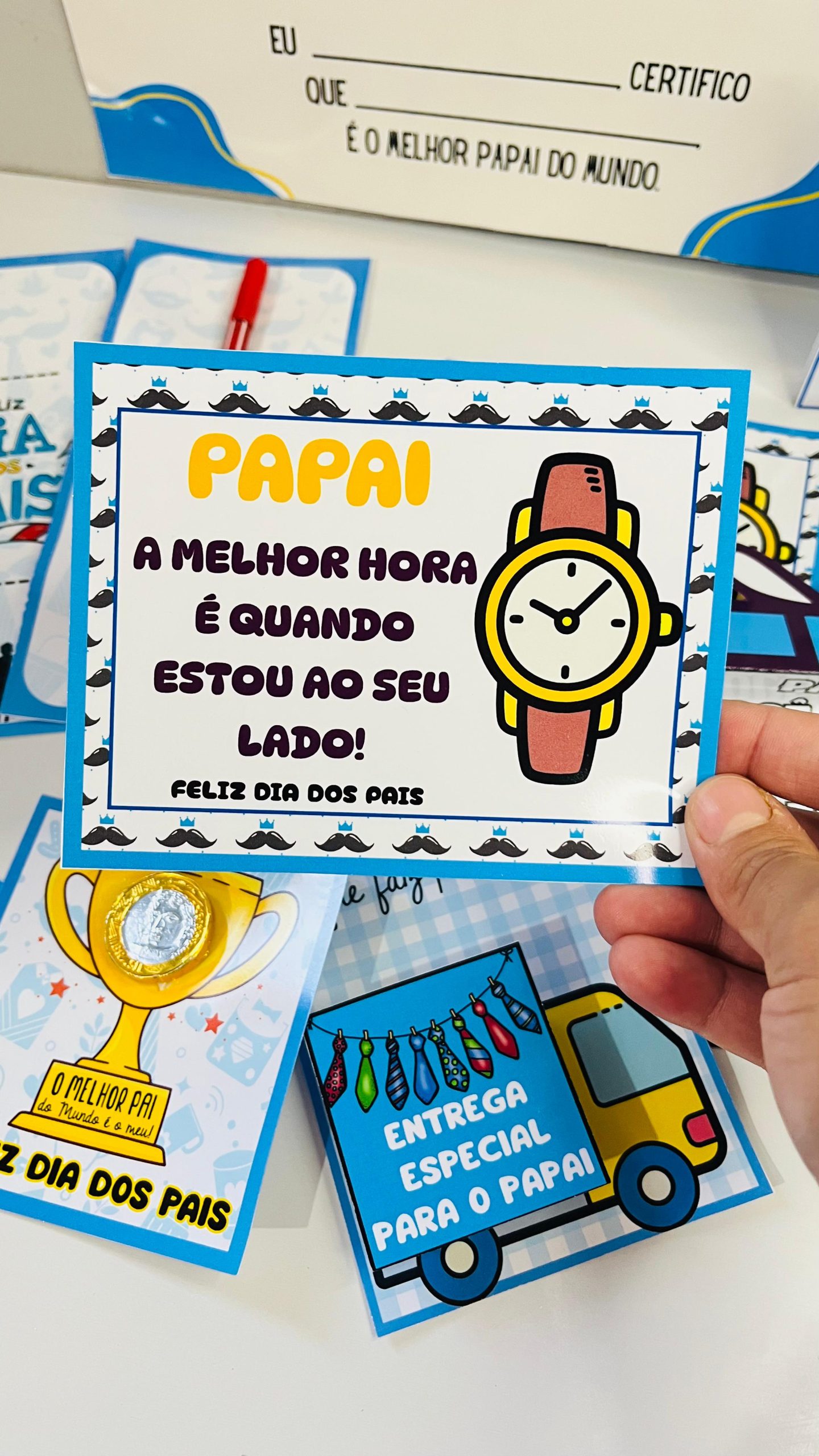 Lembrancinhas para o Dia dos Pais – PDF para Imprimir — amostra 2: Sobre o Lembrancinhas para o Dia dos Pais