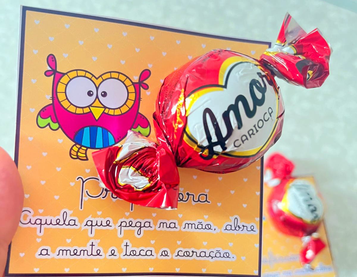 Lembrancinhas professores – PDF para Imprimir — capa do material