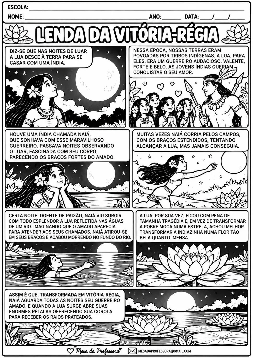 VITÓRIA RÉGIA - DIVERSIDADE CULTURAL E TRADIÇÕES INDIGENAS — amostra 5: LÍNGUA PORTUGUESA