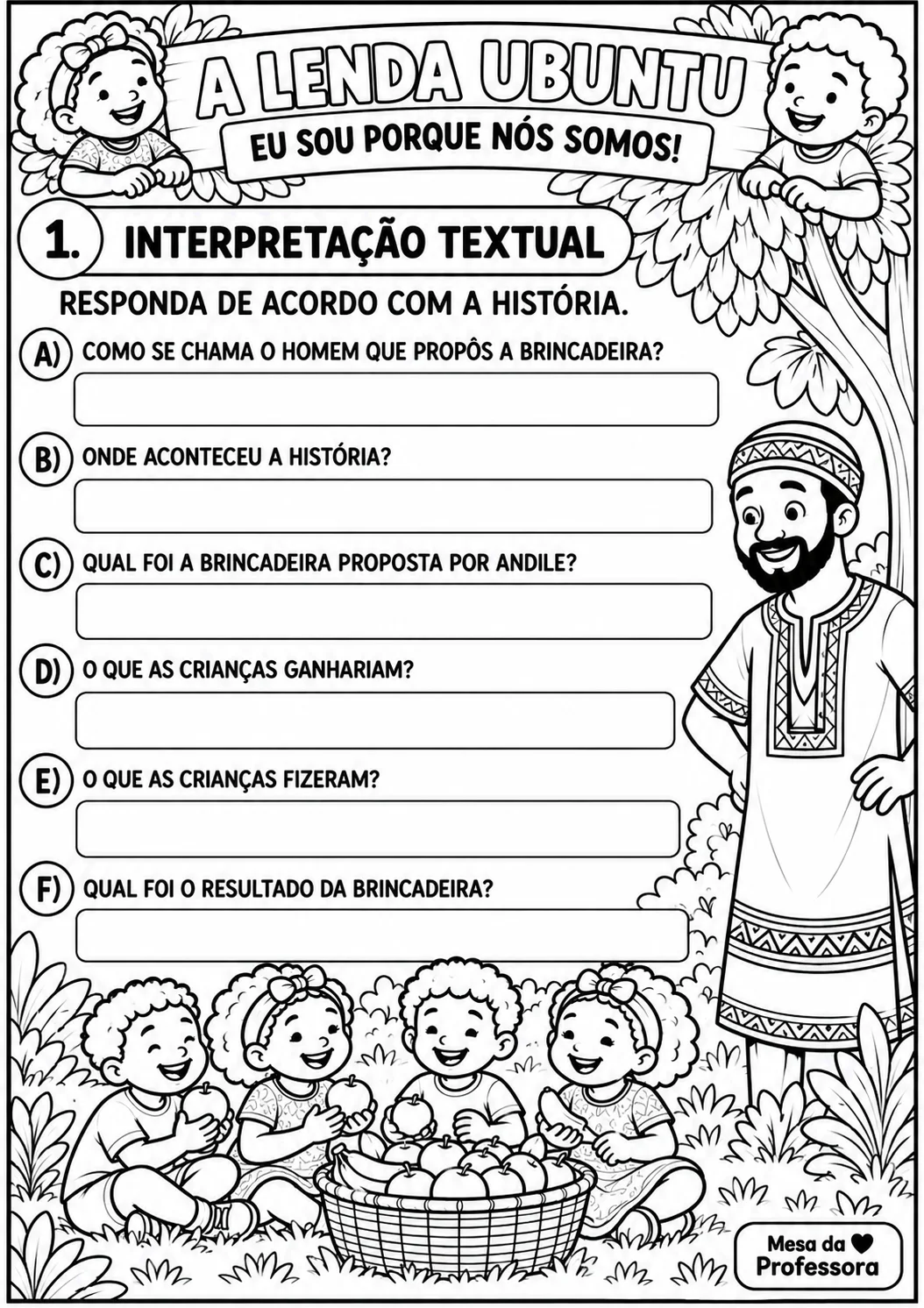 LENDA UBUNTU - EU SOU PORQUE NÓS SOMOS - CONSCIÊNCIA NEGRA — amostra 2: A LENDA UBUNTU – EU SOU PORQUE NÓS SOMOS!