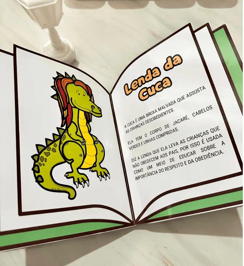 Lendas indígenas para imprimir: livro com 12 histórias ilustradas — amostra 6: Explore a cultura indígena com 12 lendas…
