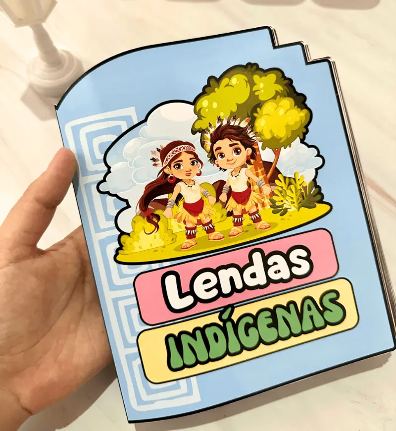 Lendas indígenas para imprimir: livro com 12 histórias ilustradas — História para Educação Infantil: Explore a cultura…