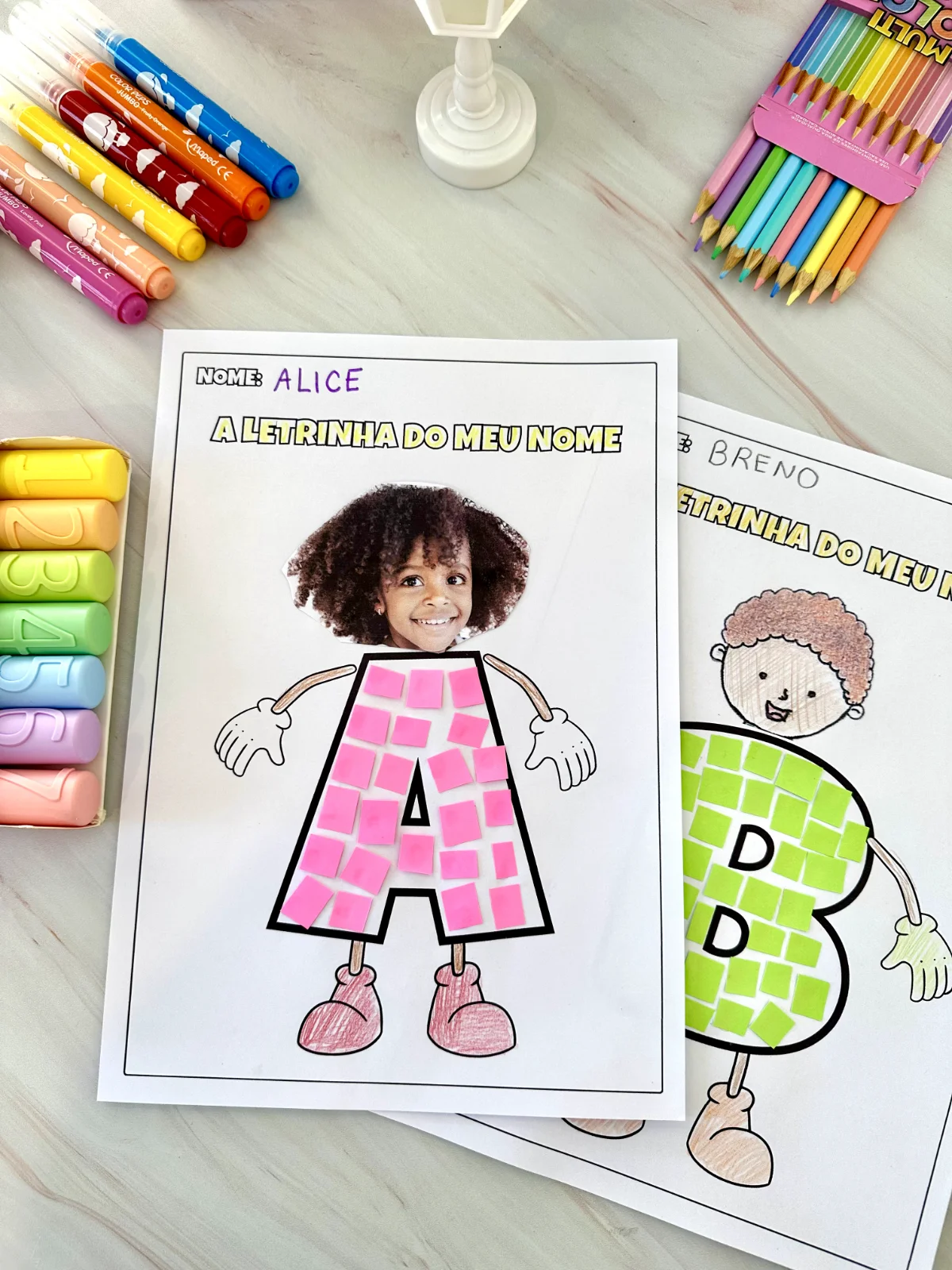 Letrinha do Meu Nome – PDF para Imprimir | Educação Infantil — amostra 4: Formato e entrega