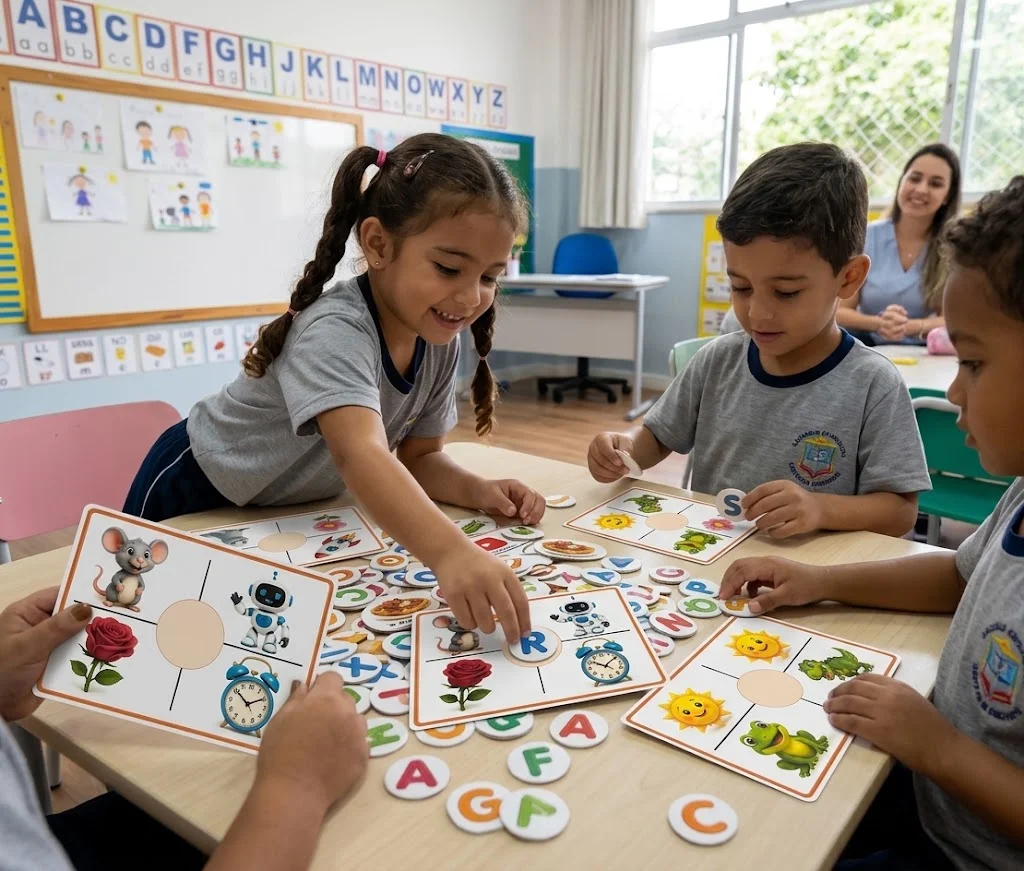 LIGA-LETRAS DO ALFABETO Descobrindo as letras através das imagens — amostra 1: Uma proposta lúdica para a criança… LIGA-LETRAS DO ALFABETO Descobrindo as letras através das imagens — amostra 1: Uma proposta lúdica para a criança…