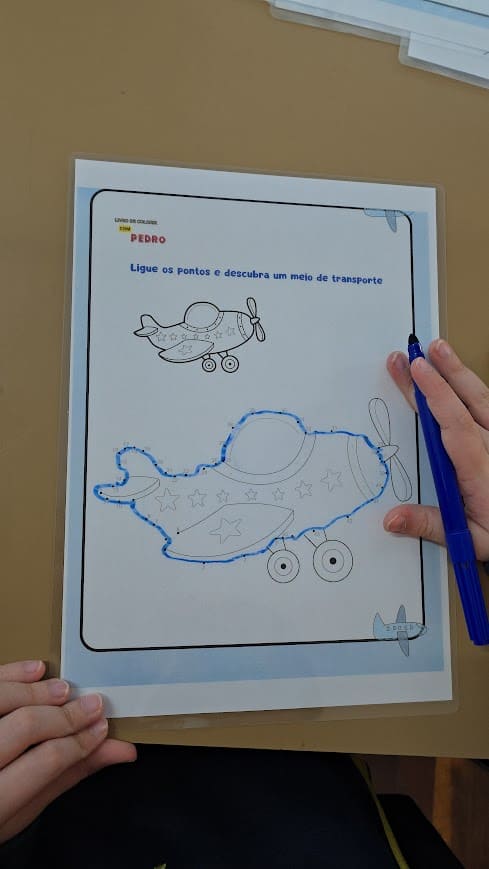 Ligue os pontos - meios de transporte – PDF para Imprimir | Educação Infantil e Anos Iniciais — amostra 2: Para quem é…