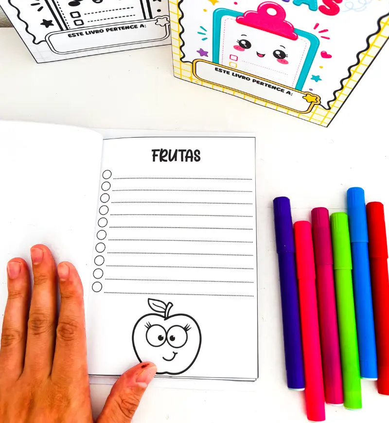 Listas para alfabetização: Meu Livro de Listas em PDF — amostra 4: Para quem é indicado