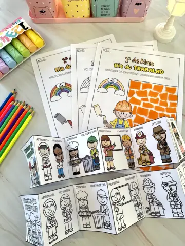 Livrinho Das Profissoes – PDF para Imprimir | Educação Infantil — capa do material