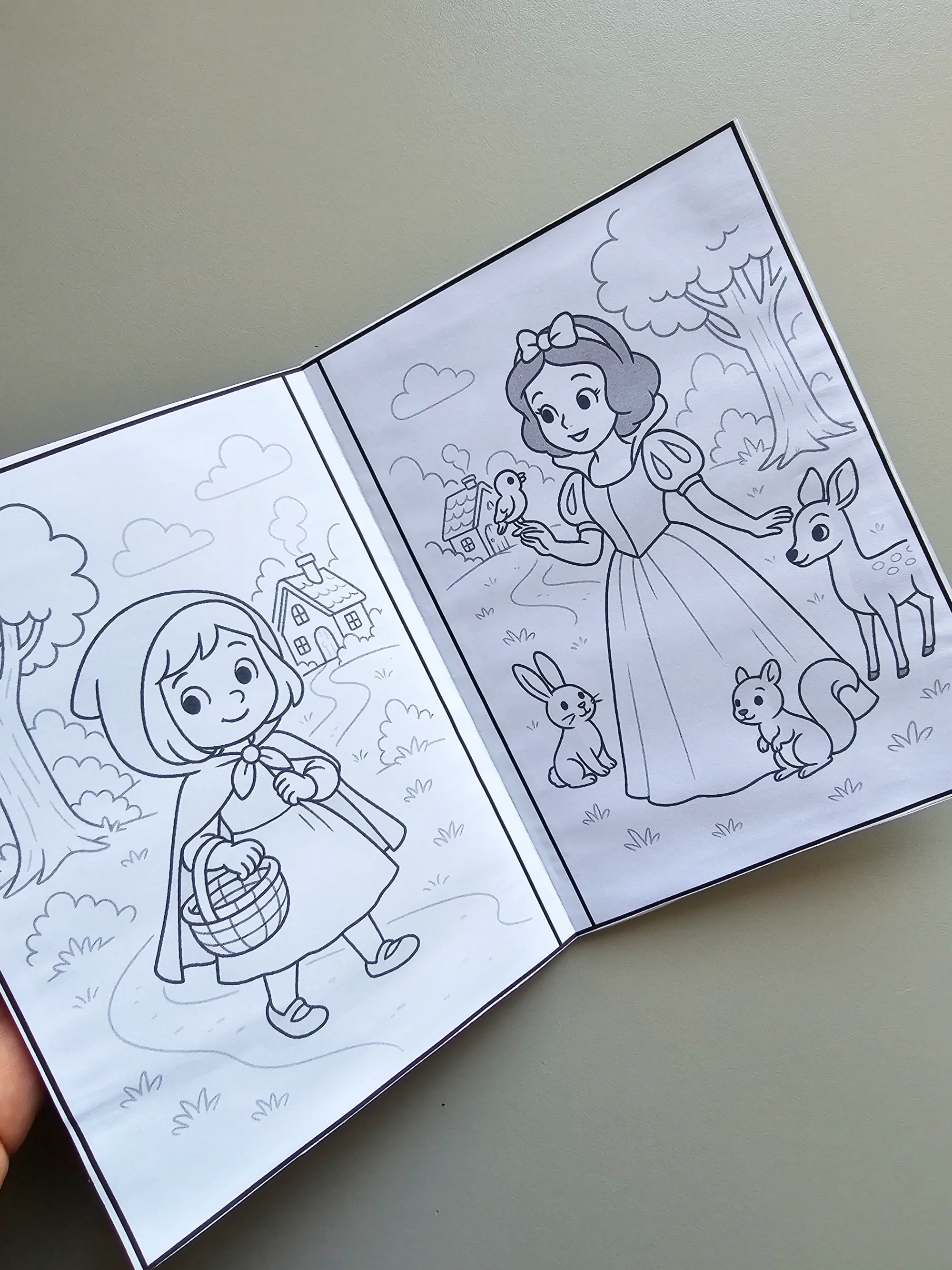 LIVRINHO DE LEITURA – CLÁSSICOS PARA COLORIR - ALFABETIZAÇÃO — amostra 1: ✨ Histórias que encantam, personagens que as…