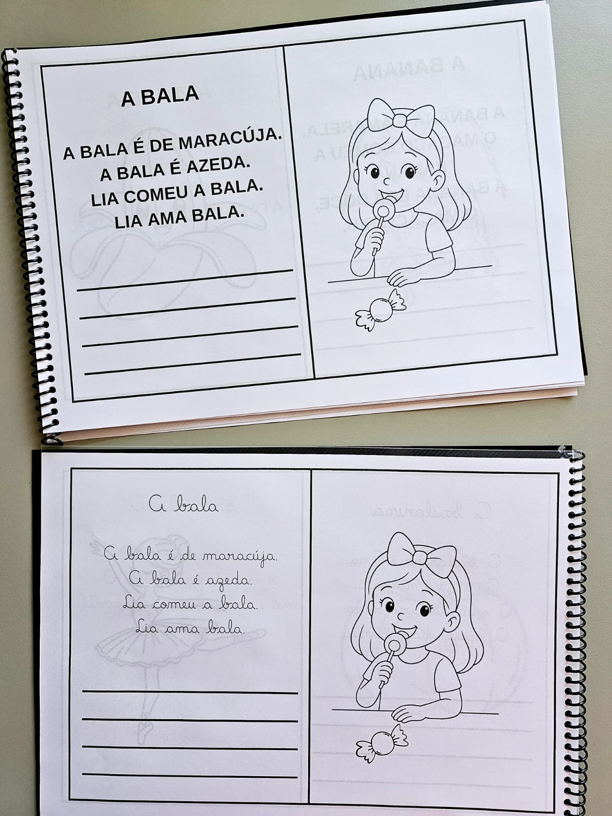 Livrinho de Leitura com Sílabas Simples — amostra 1: 📖✨ Livrinho de Leitura com Sílabas Simples