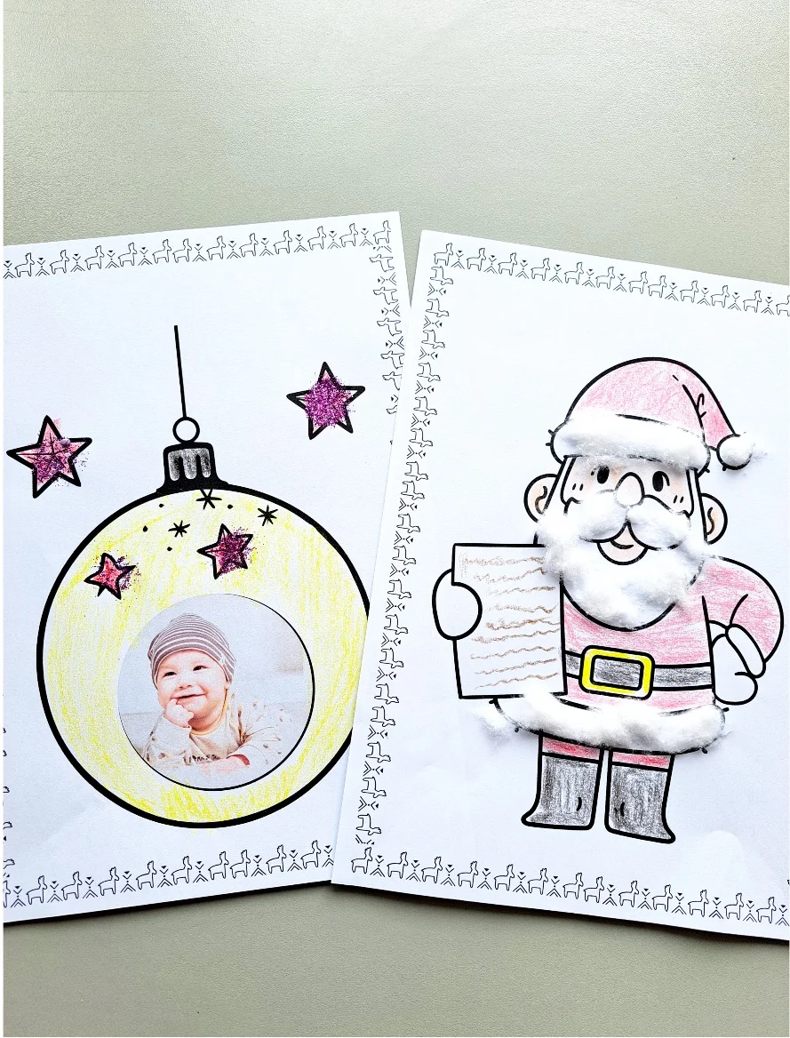 Livrinho de Natal de colorir — Datas comemorativas para Todas as séries: *Livrinho de colorir de Natal* São 10 ilustrações…