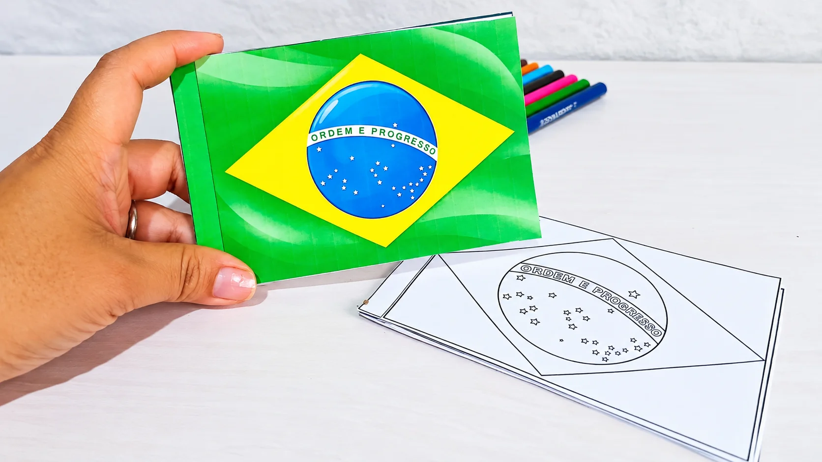 Livrinho Dia da Bandeira – 7 Páginas com Atividades para Imprimir — amostra 2: Propostas para utilizar em sala de aula?