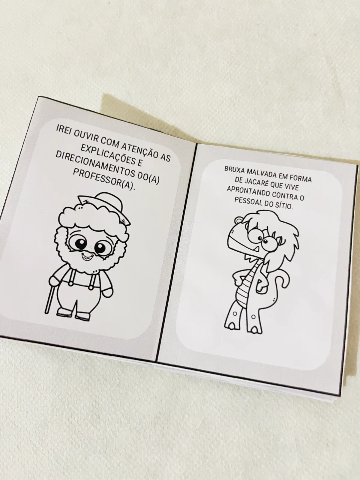 Livrinho Dia do Livro Infantil — amostra 4: Com esse material “Vamos Colorir” , você trabalha a data de forma simples,…