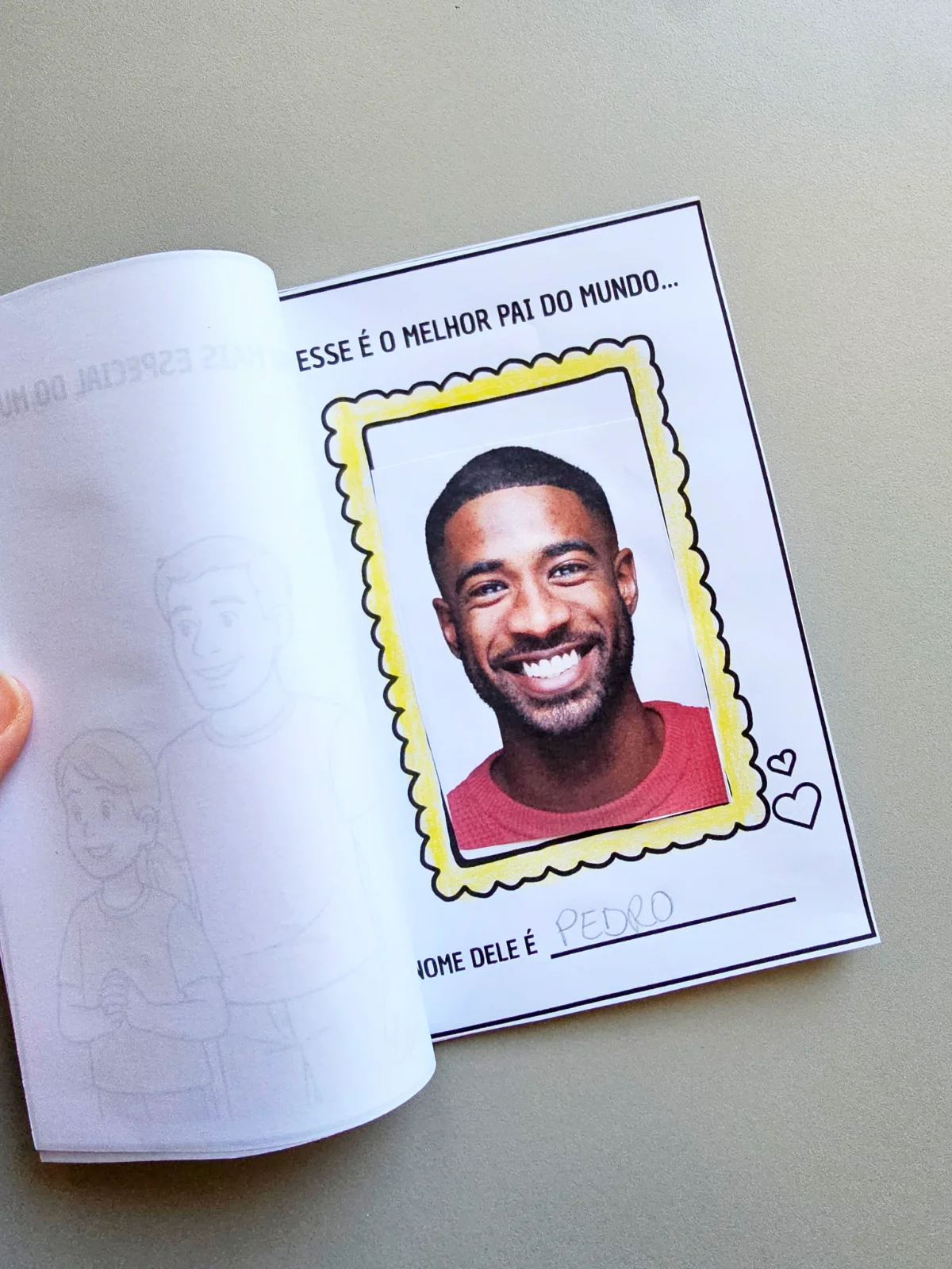 📖 Livrinho Dia Dos Pais — Datas comemorativas para Educação Infantil: Livrinho com atividades afetivas para o Dia dos Pais