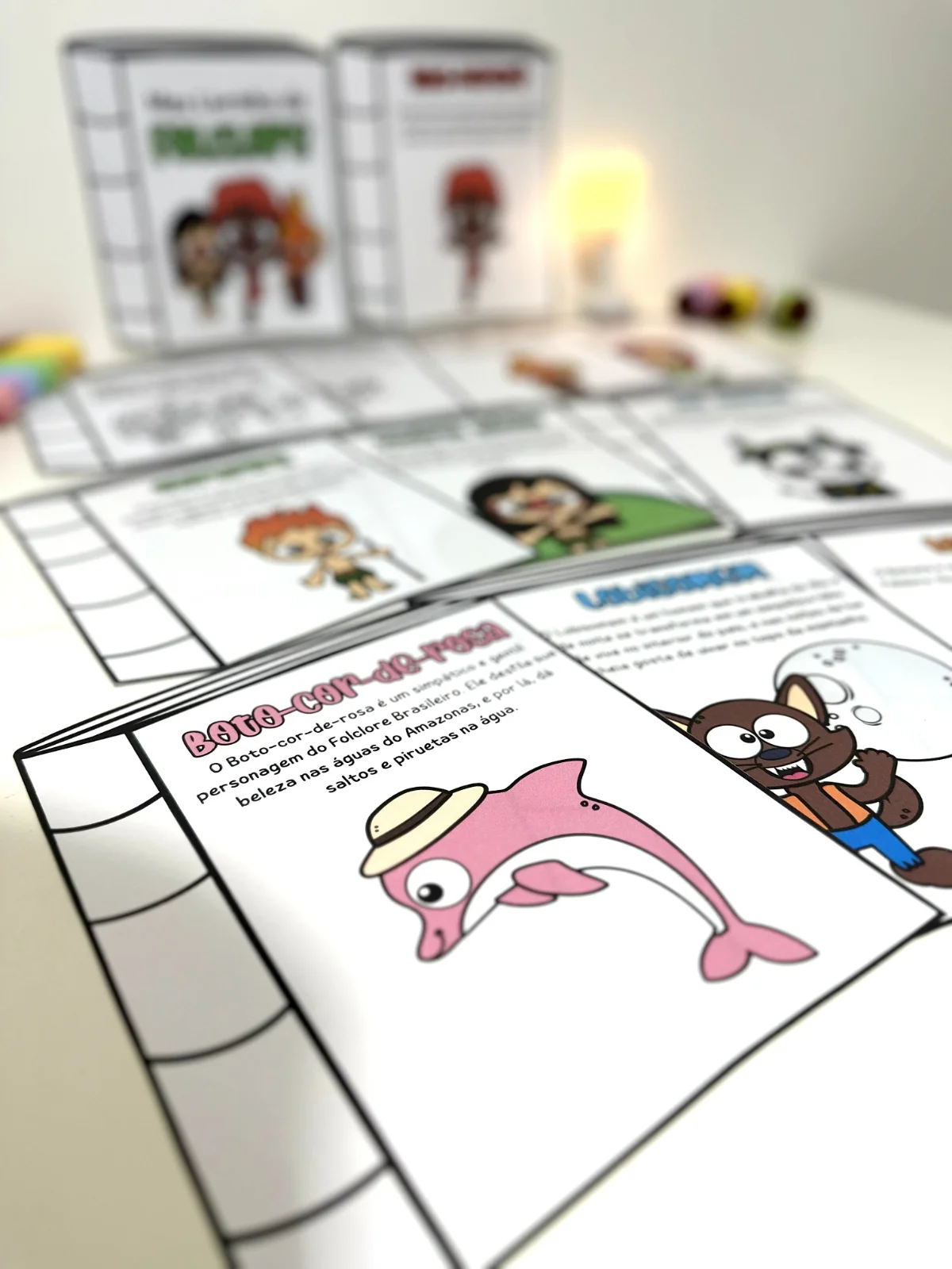 Livrinho do Folclore Brasileiro – PDF para Imprimir — amostra 2: Material pedagógico com as principais lendas ilustradas… Livrinho do Folclore Brasileiro – PDF para Imprimir — amostra 2: Material pedagógico com as principais lendas ilustradas…