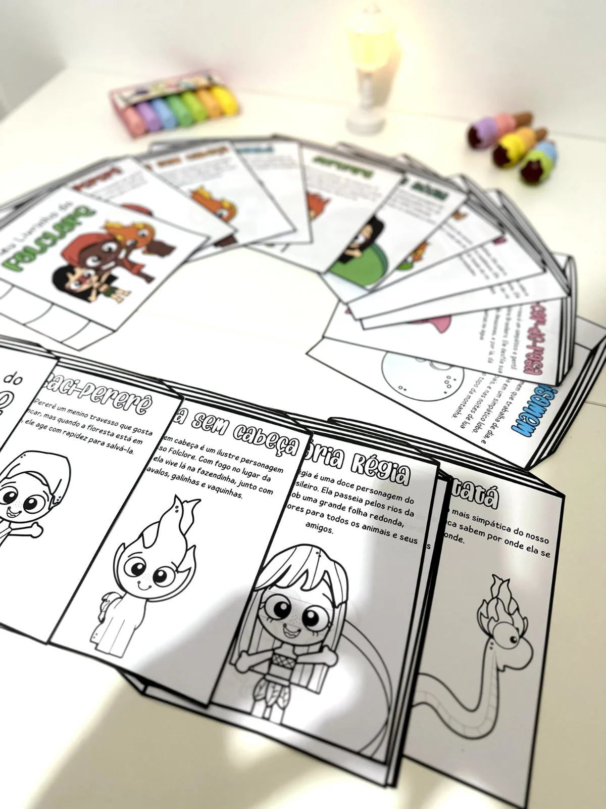 Livrinho do Folclore Brasileiro – PDF para Imprimir — amostra 5: Material pedagógico com as principais lendas ilustradas… Livrinho do Folclore Brasileiro – PDF para Imprimir — amostra 5: Material pedagógico com as principais lendas ilustradas…