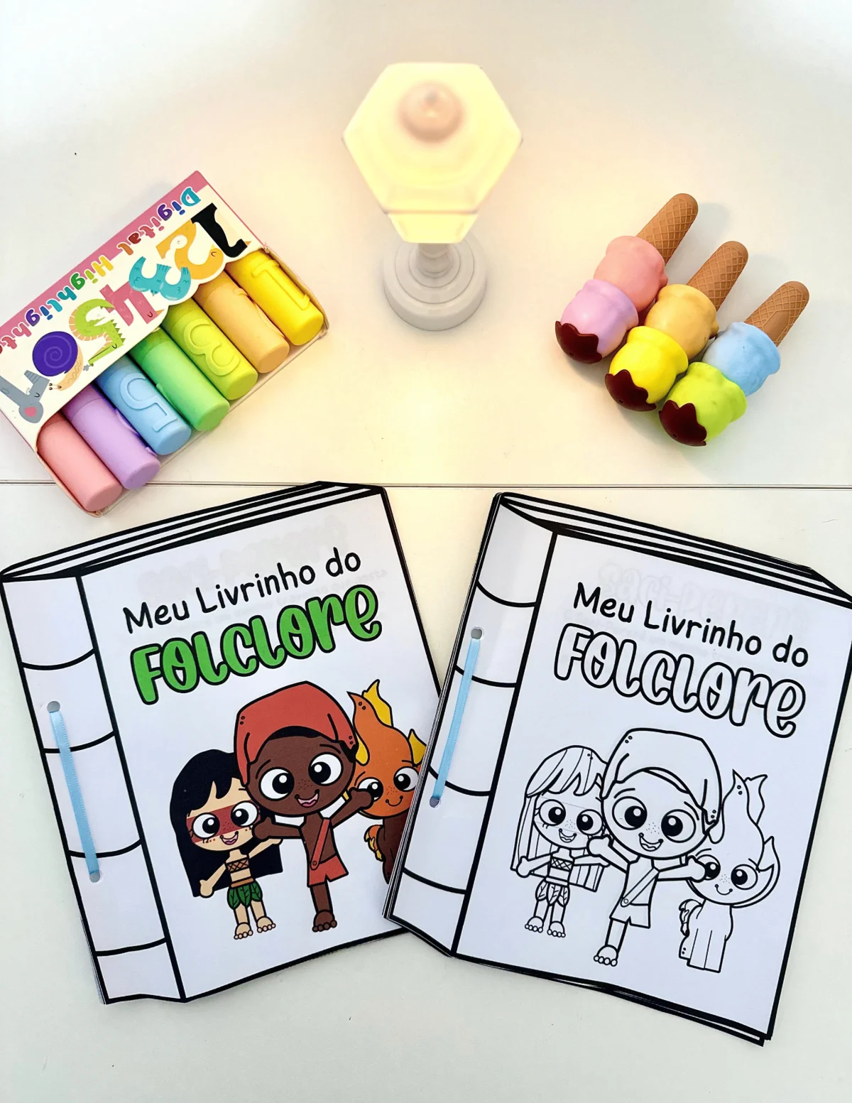 Livrinho do Folclore Brasileiro — capa do material