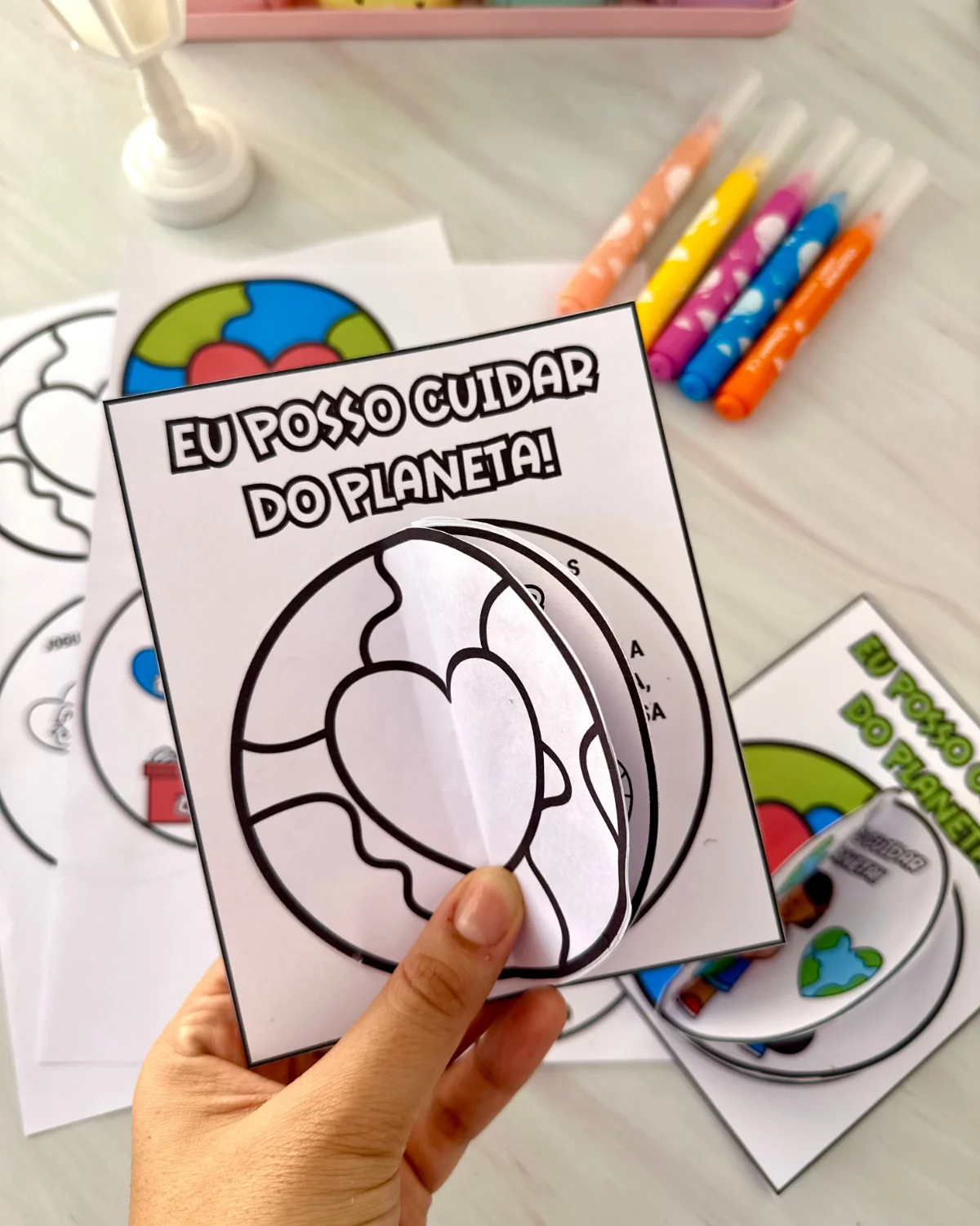 Livrinho “Eu posso cuidar do Planeta” – PDF para Imprimir — Alfabetização para Educação Infantil: Livrinho “Eu posso cuidar…