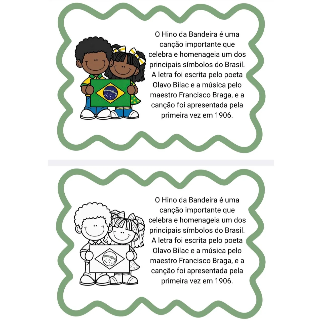 Livrinho Interativo “Curiosidades – Dia da Bandeira” — amostra 2: ✨ Trabalhe o Dia da Bandeira de forma leve, lúdica e…