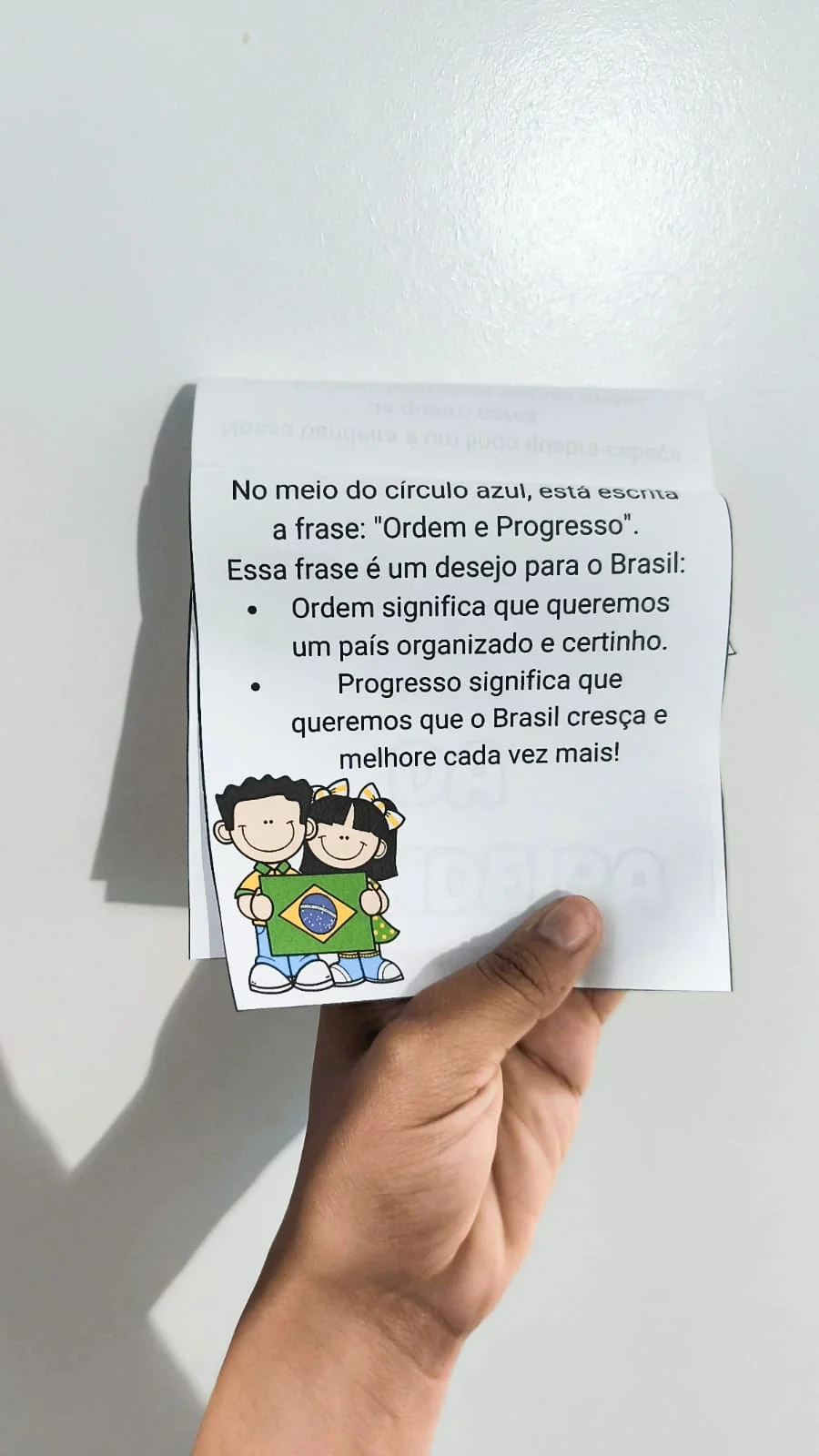 Livrinho Interativo “Curiosidades – Dia da Bandeira” — amostra 7: ✨ Trabalhe o Dia da Bandeira de forma leve, lúdica e…