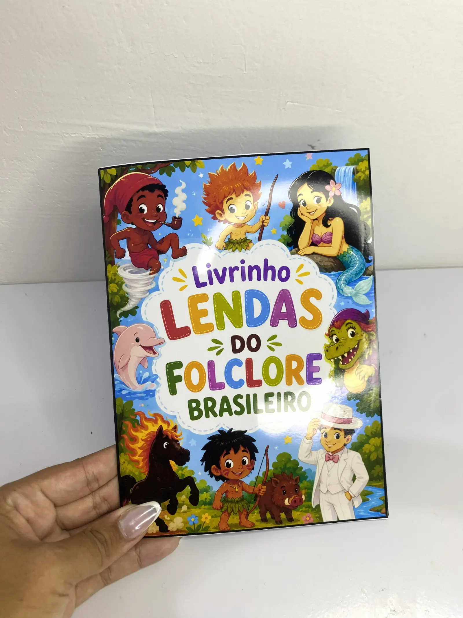 Livrinho Lendas do Folclore Brasileiro — amostra 2: Um recurso encantador para aproximar as crianças das lendas brasileiras…