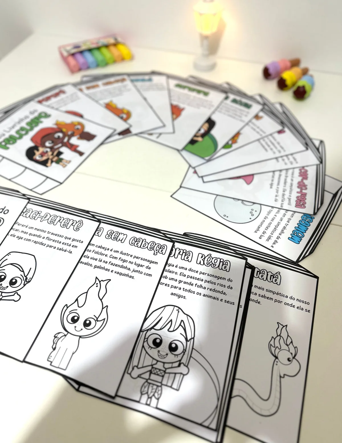 LIVRINHO LÚDICO DO FLOCLORE - EDUCAÇÃO INFANTIL E FUNDAMENTAL — amostra 1: Livrinho do Folclore Brasileiro com as… LIVRINHO LÚDICO DO FLOCLORE - EDUCAÇÃO INFANTIL E FUNDAMENTAL — amostra 1: Livrinho do Folclore Brasileiro com as…