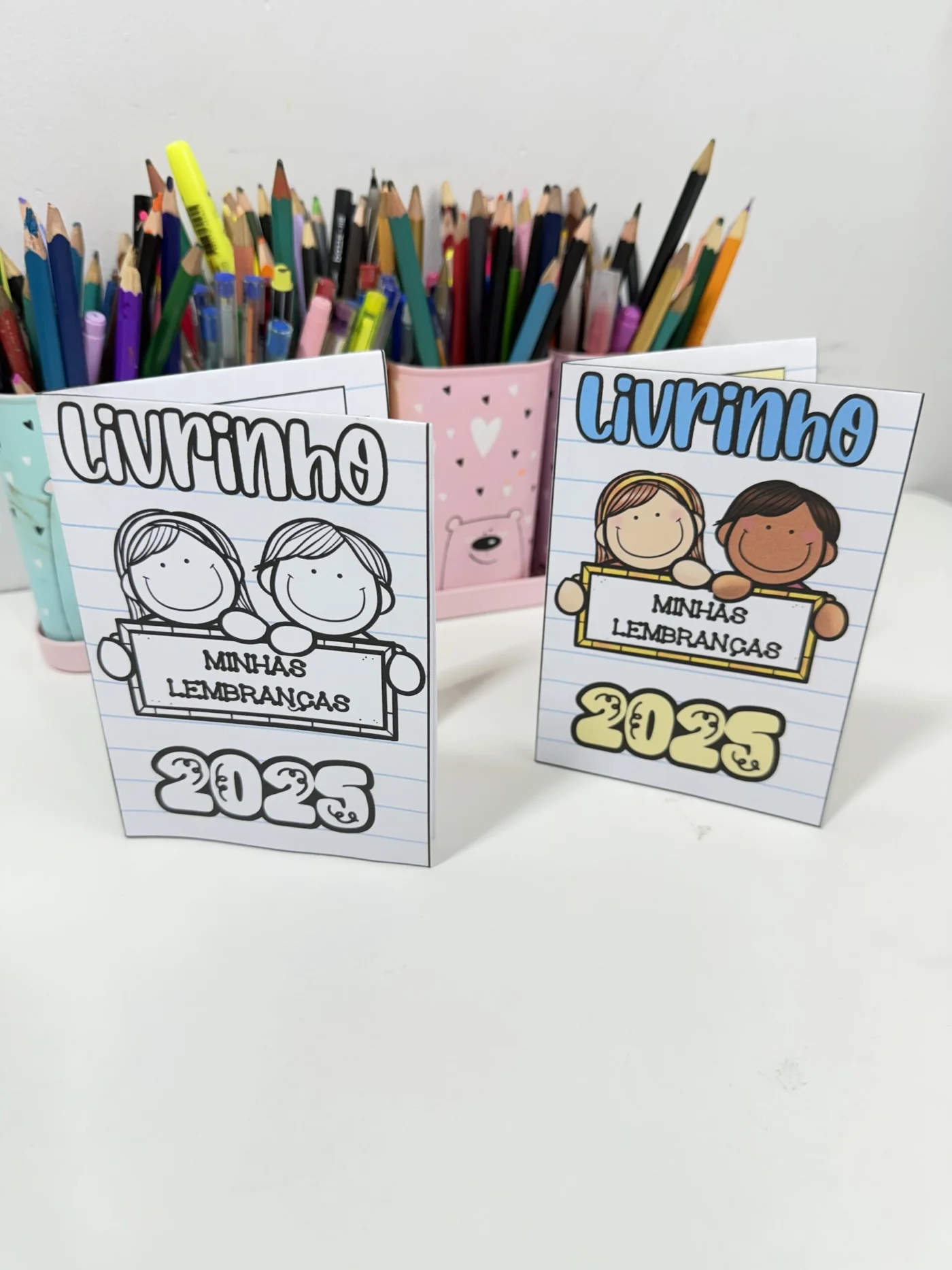 Livrinho minhas lembranças — amostra 6: Registrar memórias é guardar um pedacinho da infância para sempre 🌼✨ Esse livrinho…