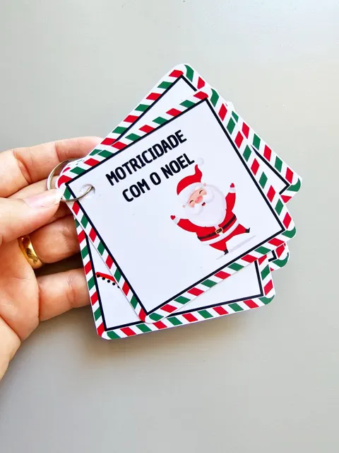 Livrinho motricidade com o Noel — capa do material