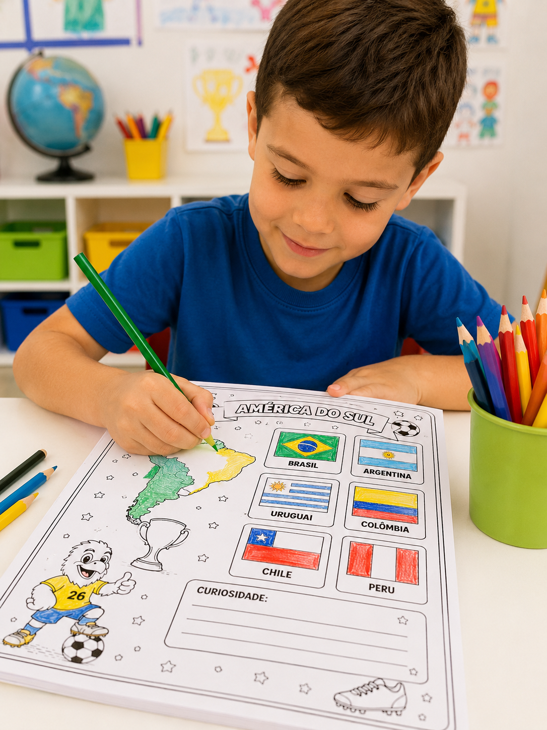 Livrinho para colorir – viajando pelos países da copa 2026 – PDF para Imprimir — amostra 3: Formato e entrega Livrinho para colorir – viajando pelos países da copa 2026 – PDF para Imprimir — amostra 3: Formato e entrega