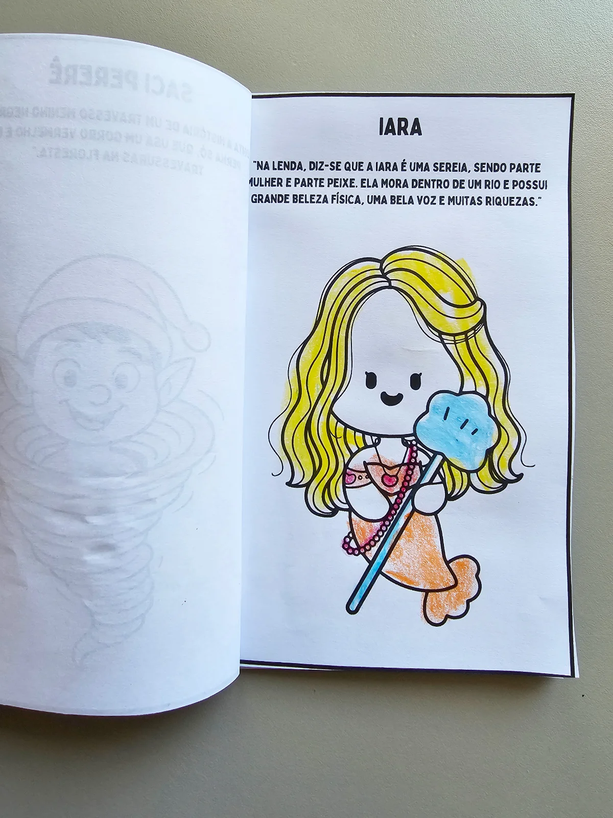 Livrinho Personagens do Folclore Brasileiro — amostra 1: Apresente os principais personagens do Folclore Brasileiro de…
