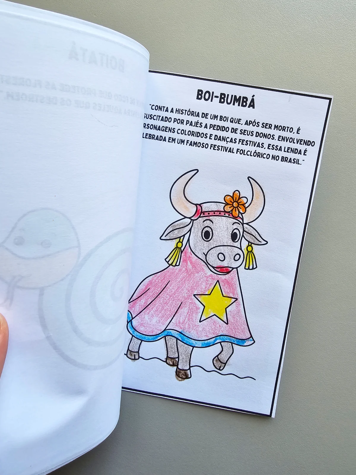 Livrinho Personagens do Folclore Brasileiro — amostra 3: Apresente os principais personagens do Folclore Brasileiro de…