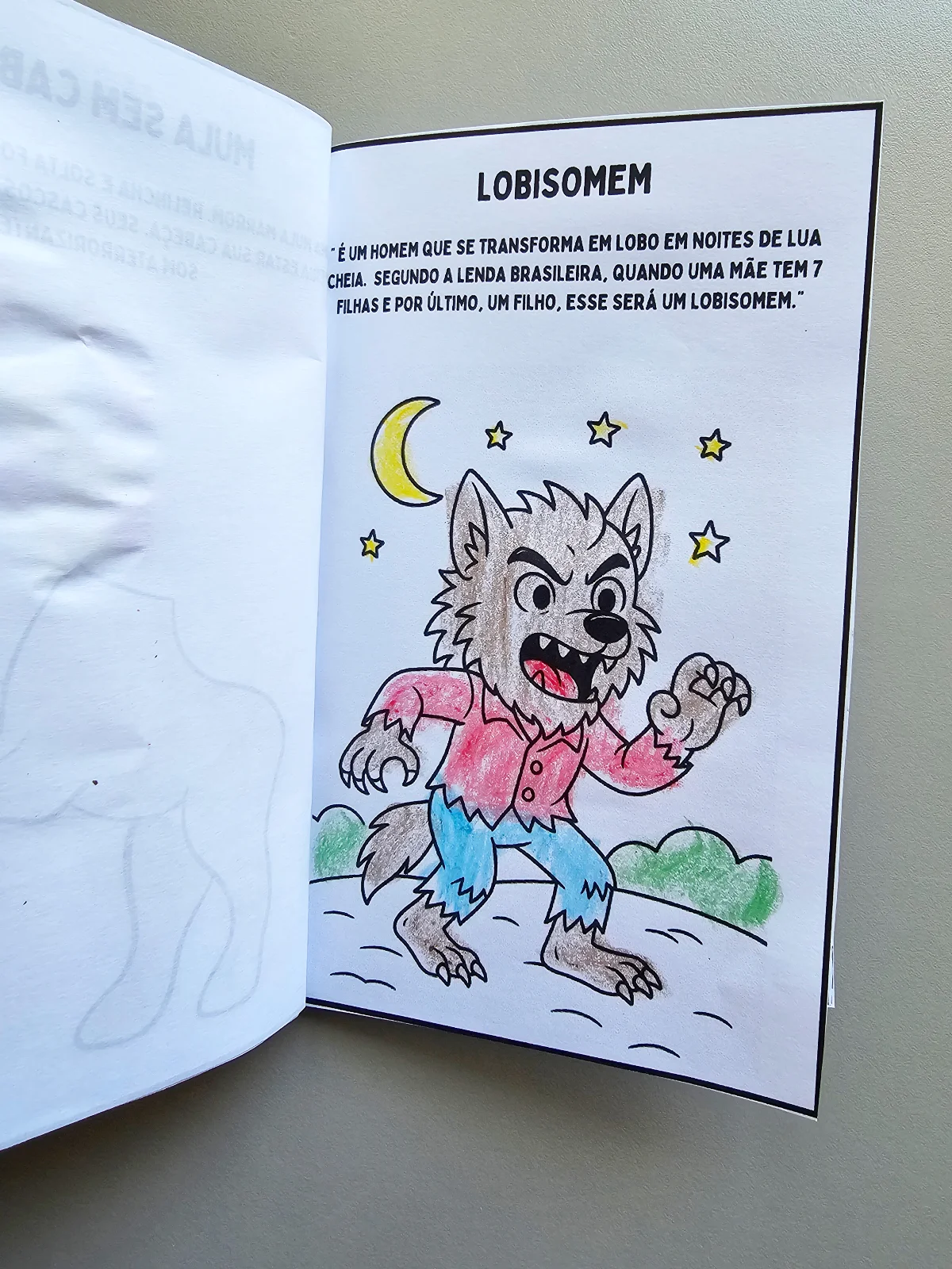 Livrinho Personagens do Folclore Brasileiro — amostra 4: Apresente os principais personagens do Folclore Brasileiro de…