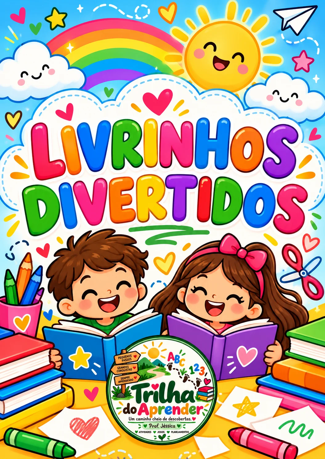 Livrinhos Divertidos – Dia das Crianças ] — Ciências para Educação Infantil: 5 livrinhos divertidos para imprimir, dobrar e…