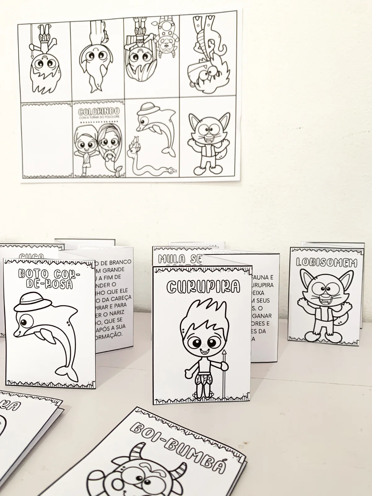 Livrinhos Sanfonados do Folclore – Colorir, Aprender e Encantar — amostra 5: Uma proposta criativa e envolvente para…