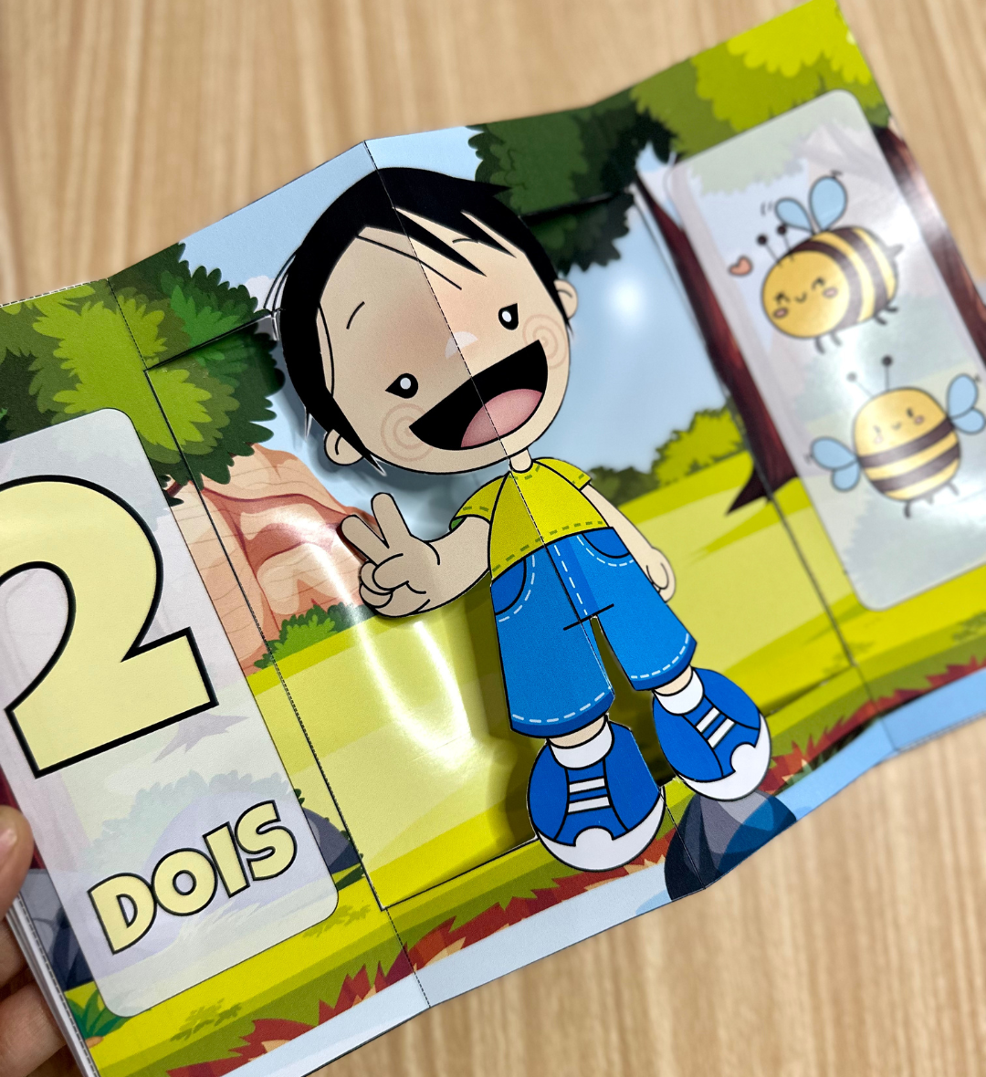 Livro 3D de numerais: números de 0 a 10 na Educação Infantil — amostra 4: Para quem é indicado