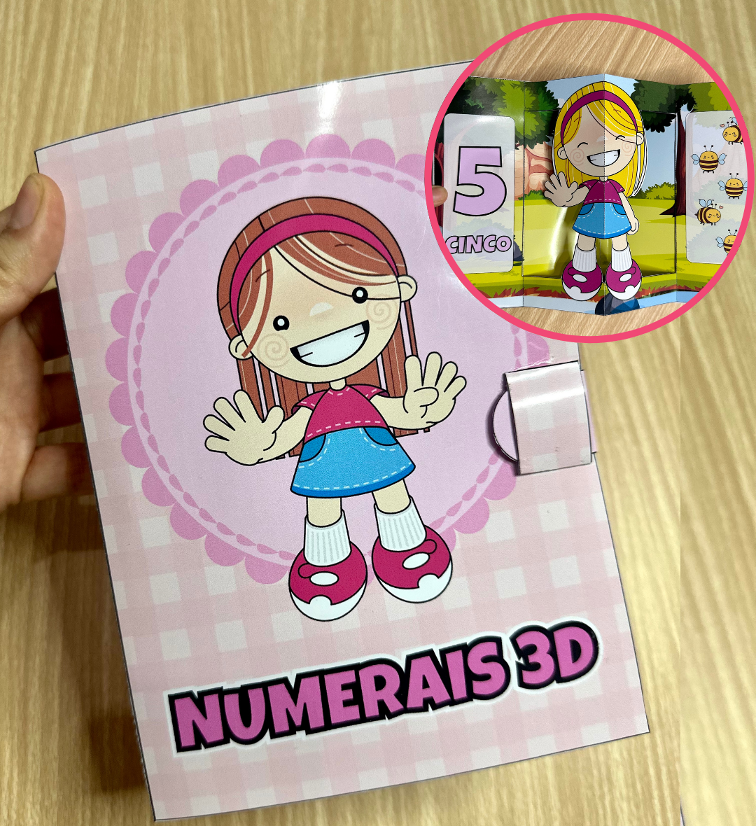 Livro 3D de numerais: números de 0 a 10 na Educação Infantil — Matemática para Educação Infantil: Explore os números de 0 a…
