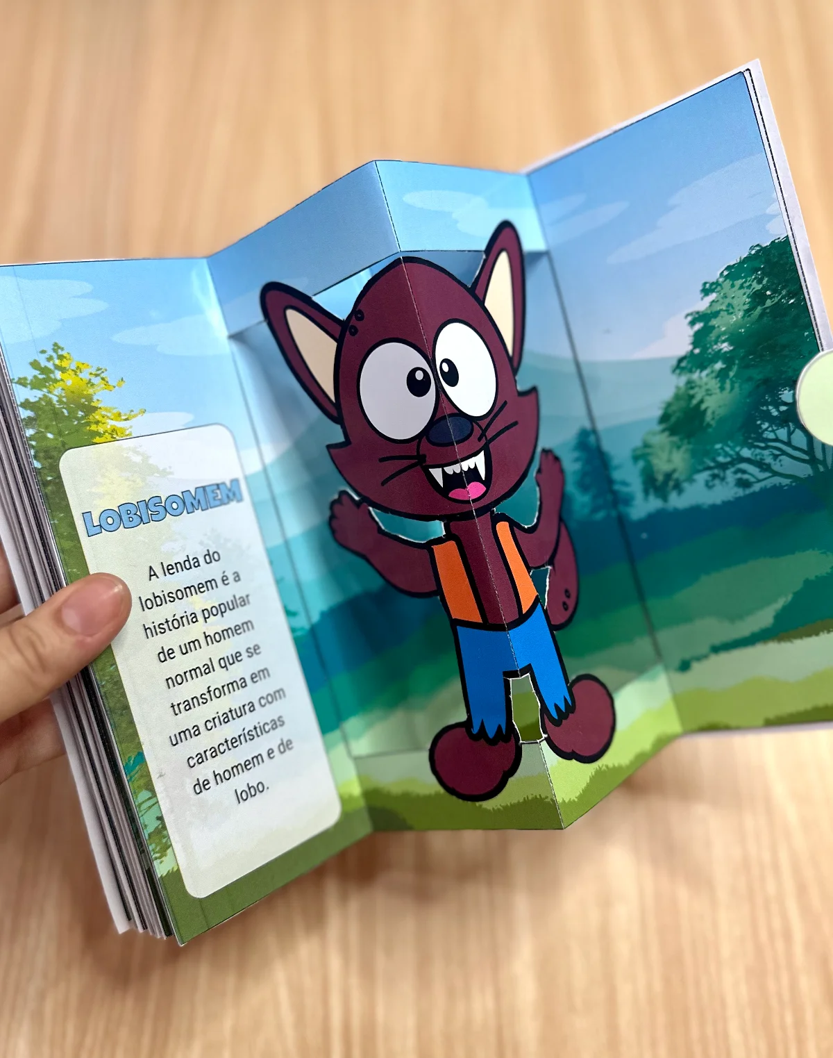 Livro 3D do Folclore Brasileiro – PDF para Imprimir — amostra 6: Iara Mula-sem-cabeça Saci Pererê Boto-cor-de-rosa Curupira…
