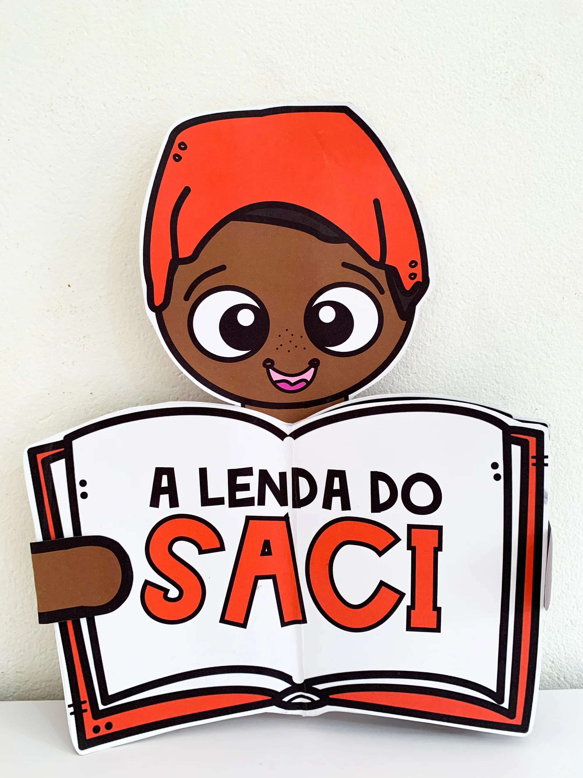 Livro 3D do Saci Pererê – Folclore Brasileiro — amostra 5: Celebre o dia do Saci com grande estilo com nosso livro 3D da…