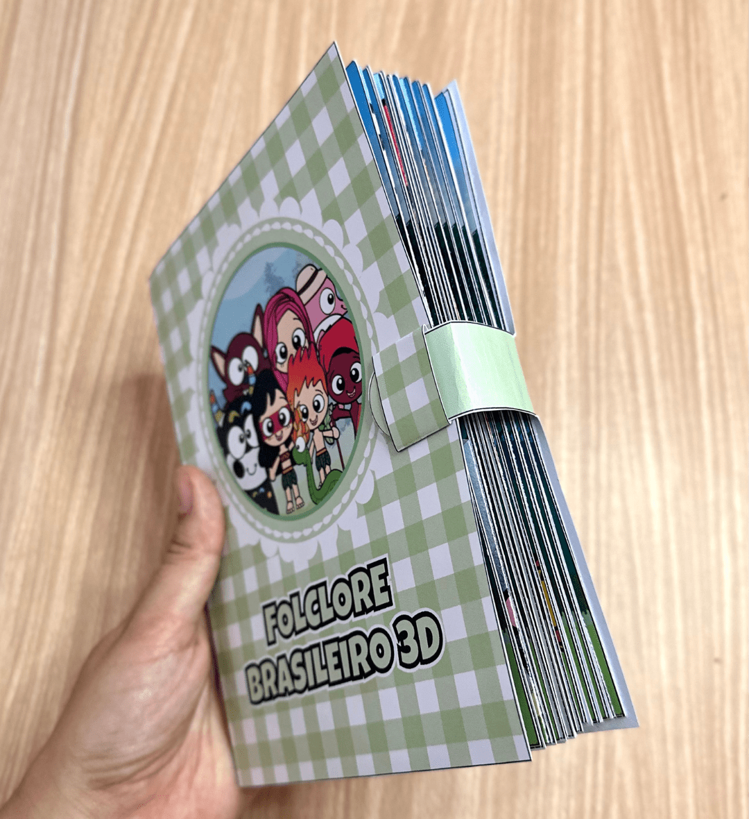 Livro 3D Folclore Brasileiro para Educação Infantil e Fundamental — amostra 1: Livro 3D Folclore Brasileiro: cultura…
